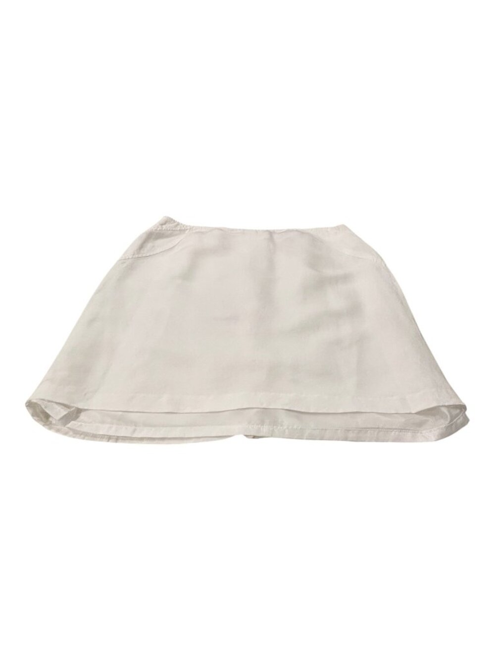 George Rowezzini New York Ivory Linen Rayon Skirt Suit Size 12 2-Piece Career Of - Picture 7 of 12
